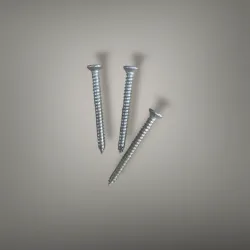 🔩 Tornillo Plateado