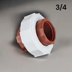 🚽 Unión Universal 3/4" PVC