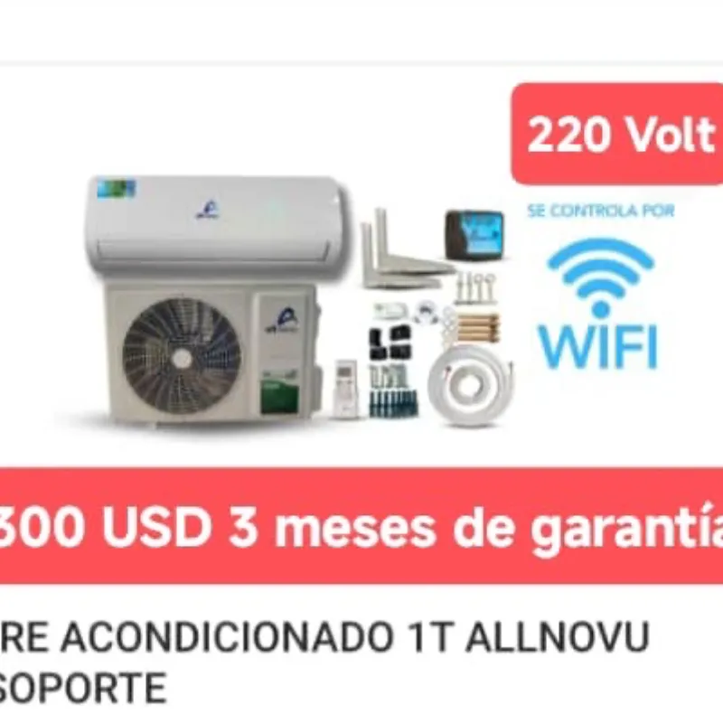 Aire Acondicionado 220V ALLNOVU 1 T 