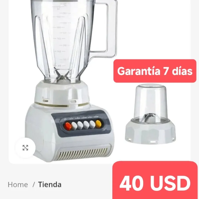 Batidora con molinillo 