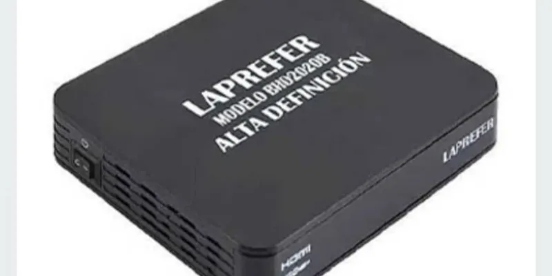 Caja Decodificadora de TV Digital HD LAPREFER 