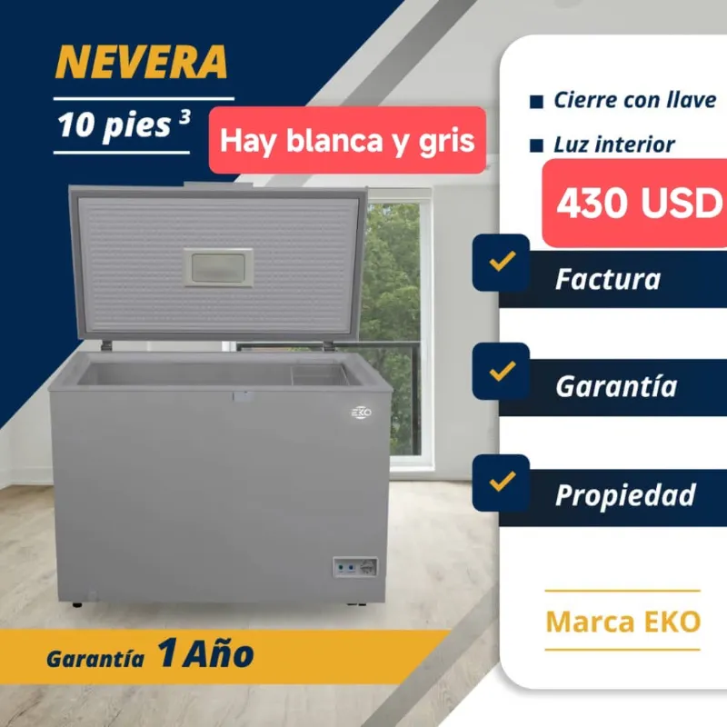 Nevera de 10 Pies 