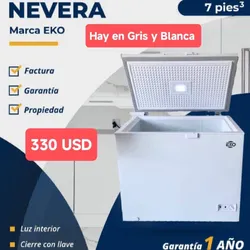 Nevera Horizontal de 7 pies 