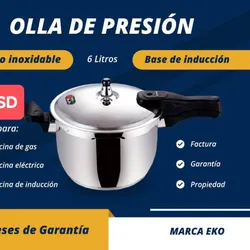Olla de Presión EKO 6 litros 