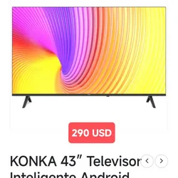 Televisor INTELIGENTE KONKA 43”