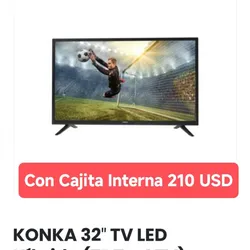 Televisor Pantalla Plana 32” KONKA 