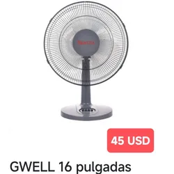 Ventilador de Mesa GWELL 16”