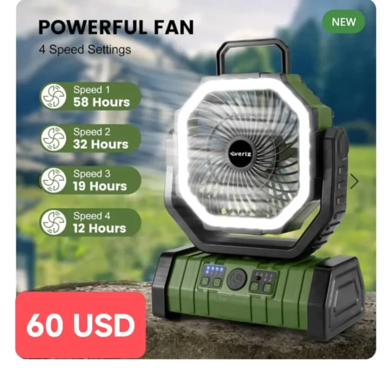 VENTILADORES CAMPING F6 