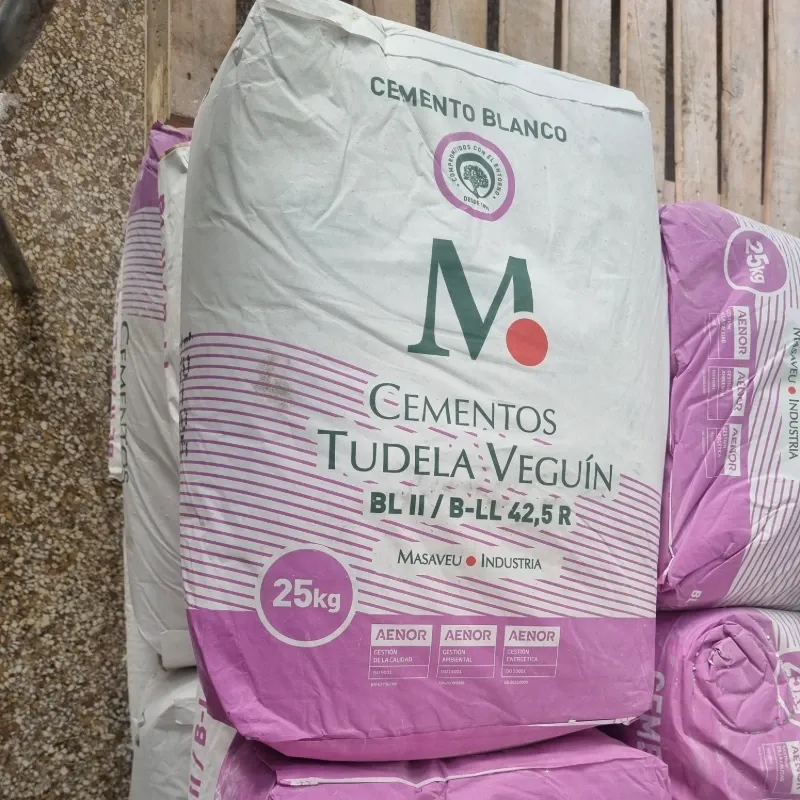 Cemento blanco Tudela estructural