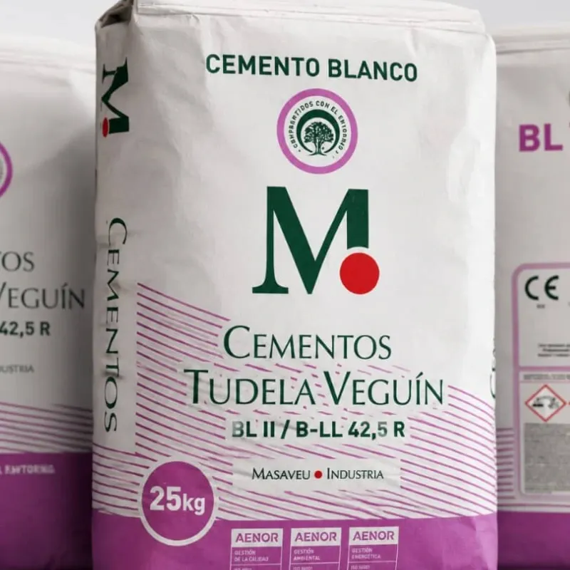 Cemento blanco Tudela estructural