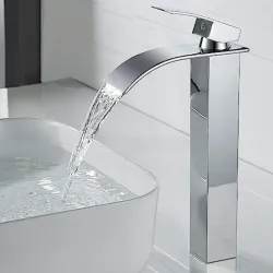 Mezcladora Lavamanos tiro de cascada