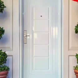 Puerta de seguridad exterior
