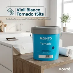 Vinil Blanco Montó Tornado Interiores