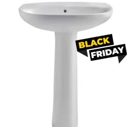 Lavamanos con pedestal marca Nilo 