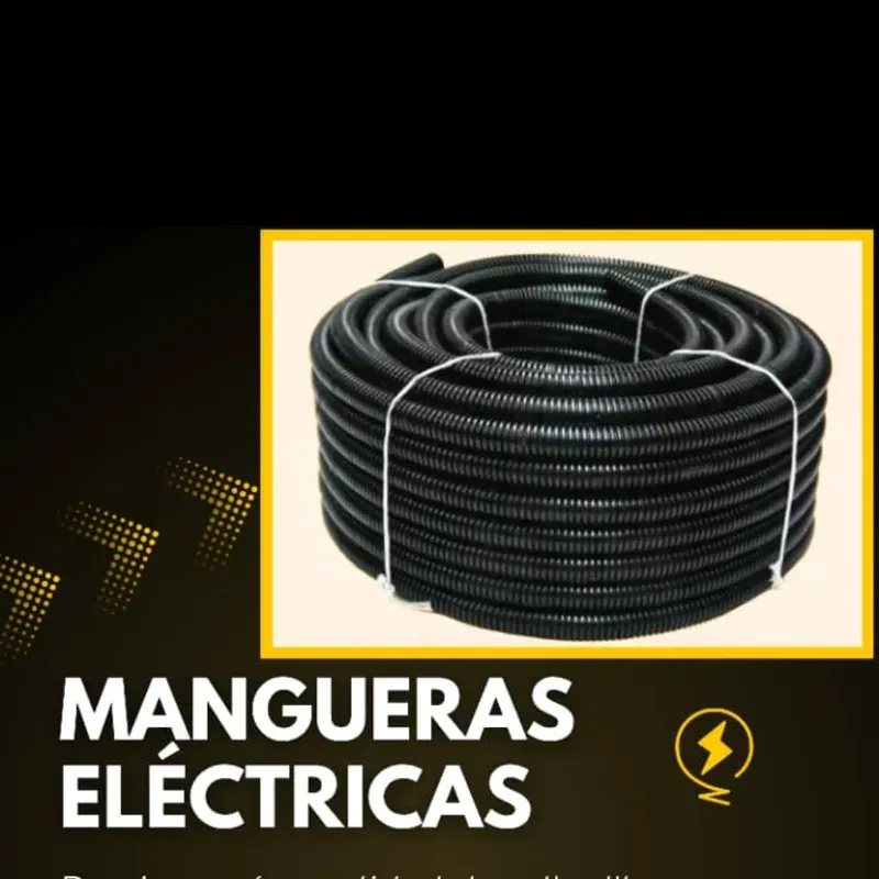 Manguera electricas o tubo corrugado 3/4
