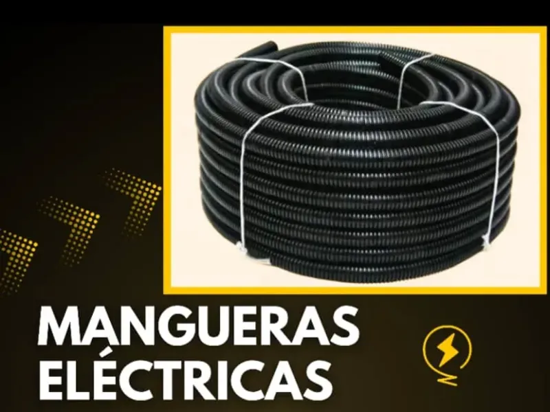 Mangueras eléctricas o tubo corrugado