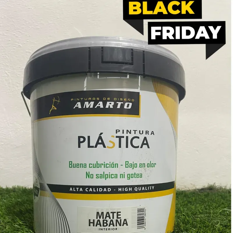 Pintura plástica mate