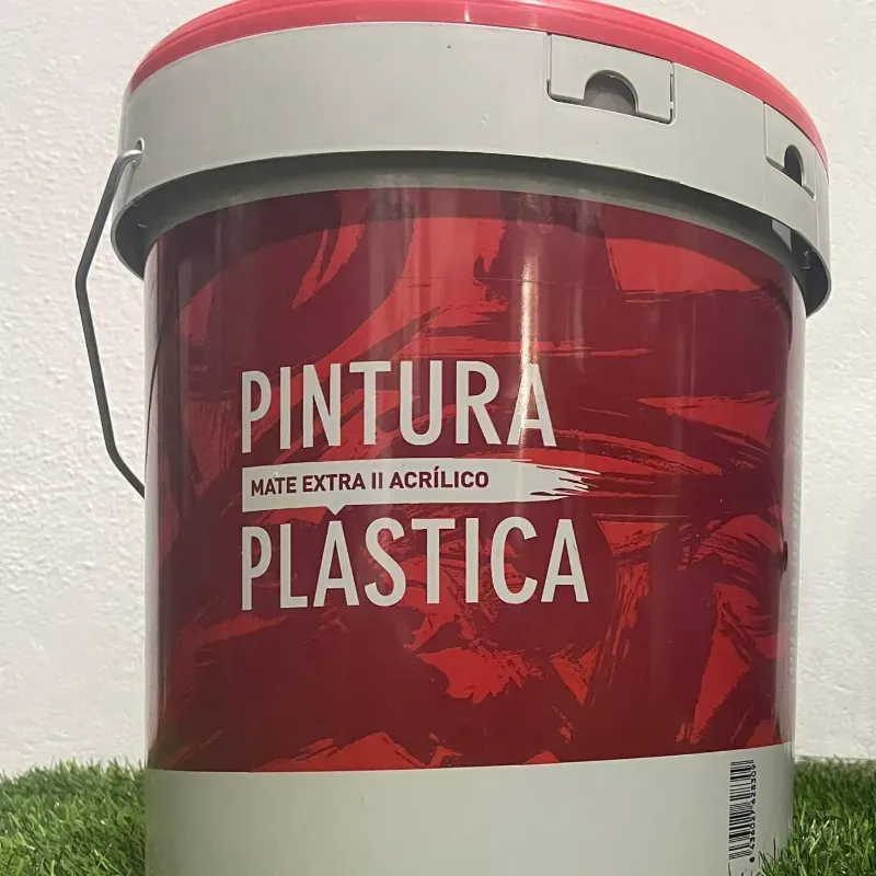 Pintura plástica mate extra 2 acrílico 