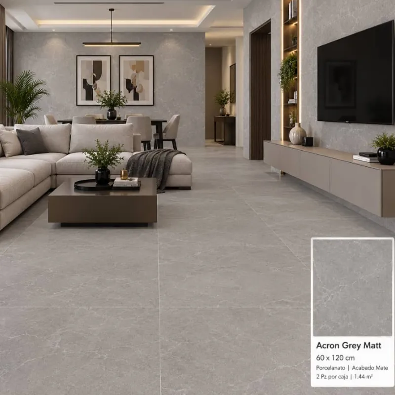 Porcelanato Acron Grey Mat