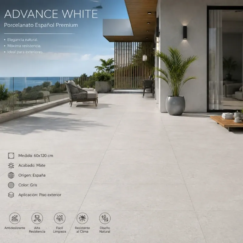 Porcelanato Advance White