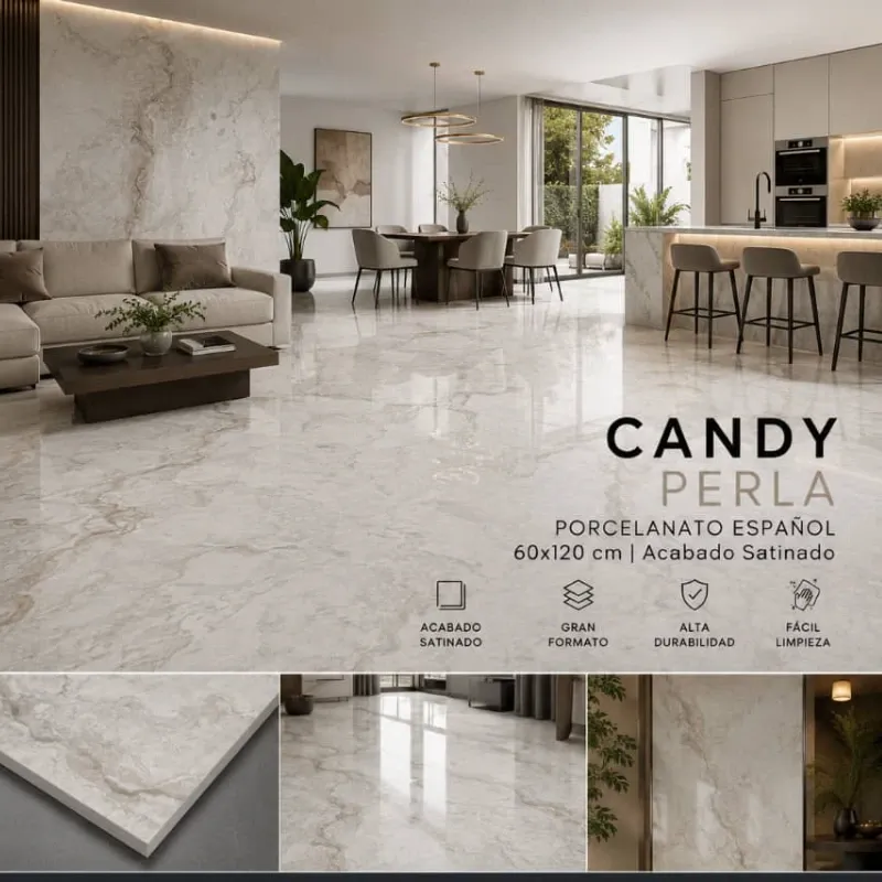 Porcelanato Candy Perla