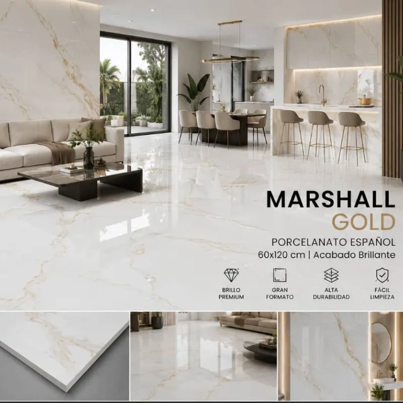 Porcelanato Marshall Gold