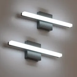 Accesorio de iluminacion moderno blanco frio