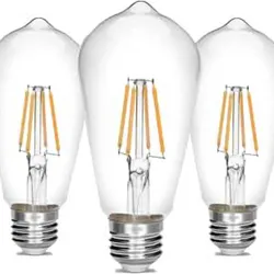 Bombillo E26 5000k blanco Vintage