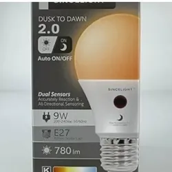 Bombillo E26 con Sensor de Movimiento 3000k