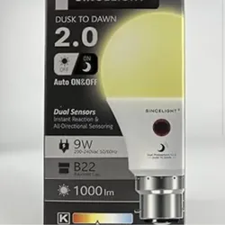 Bombillo E26 con Sensor de Movimiento 4000k