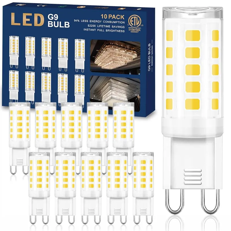 Bombillo G9 5000k luz Blanca 