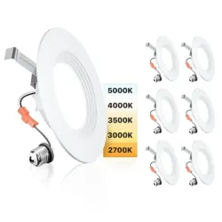 Dicroica  on 5 cambios de luz led