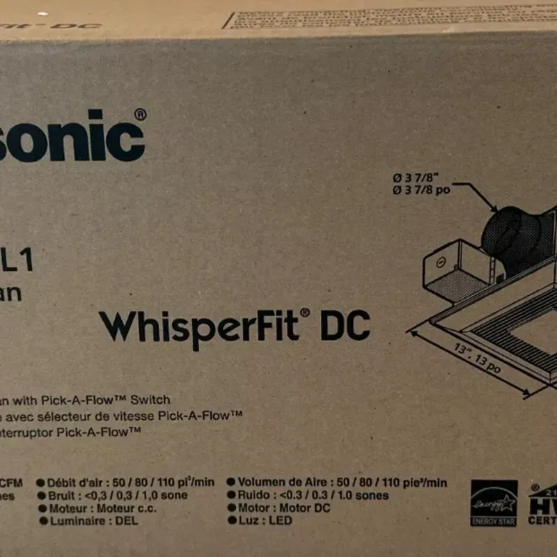 Extractor de aire panasonic