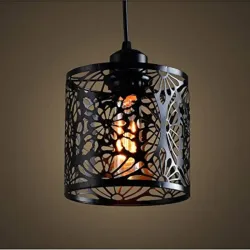 Moderna lámpara colgante industrial simple restaurante bar techo lámpara colgante creativo esqueleto lámpara colgante accesorios de iluminación para sala de estar dormitorio