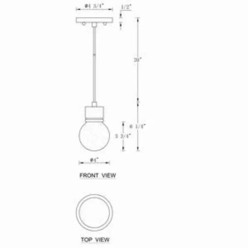 Colgante de 2 Lamparas