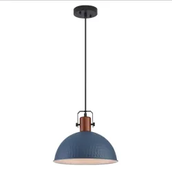Lampara colgante de campana BLUE