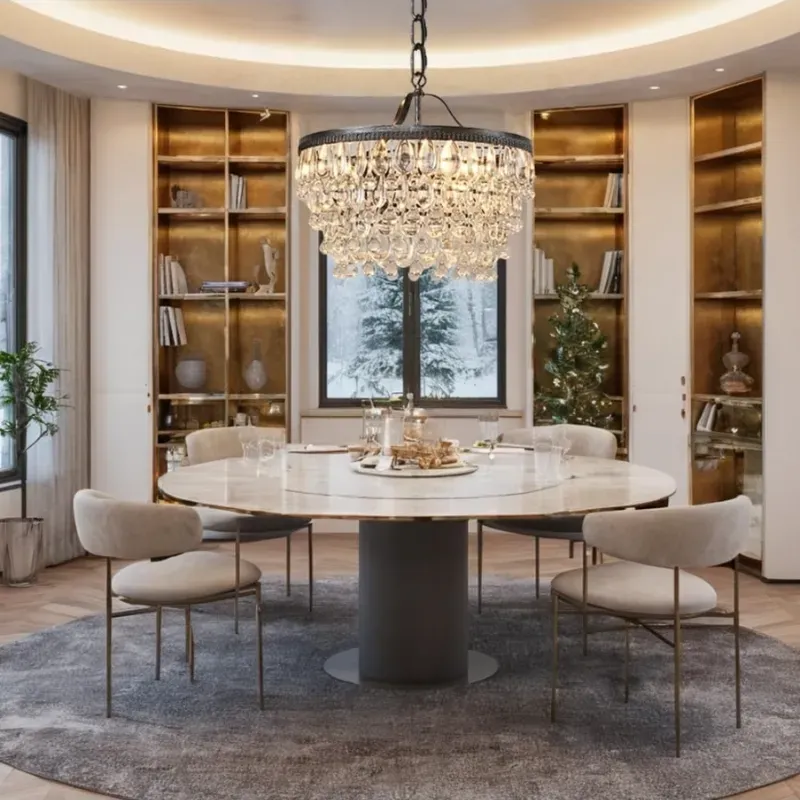 Lampara colgante de cristal BIG