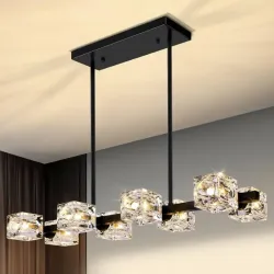 Lampara colgante de cristal 