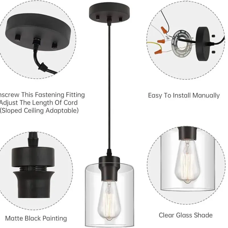 Colgante de 3 lamparas