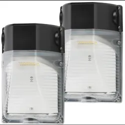 Lampara de exterior con 3 tipos de luz