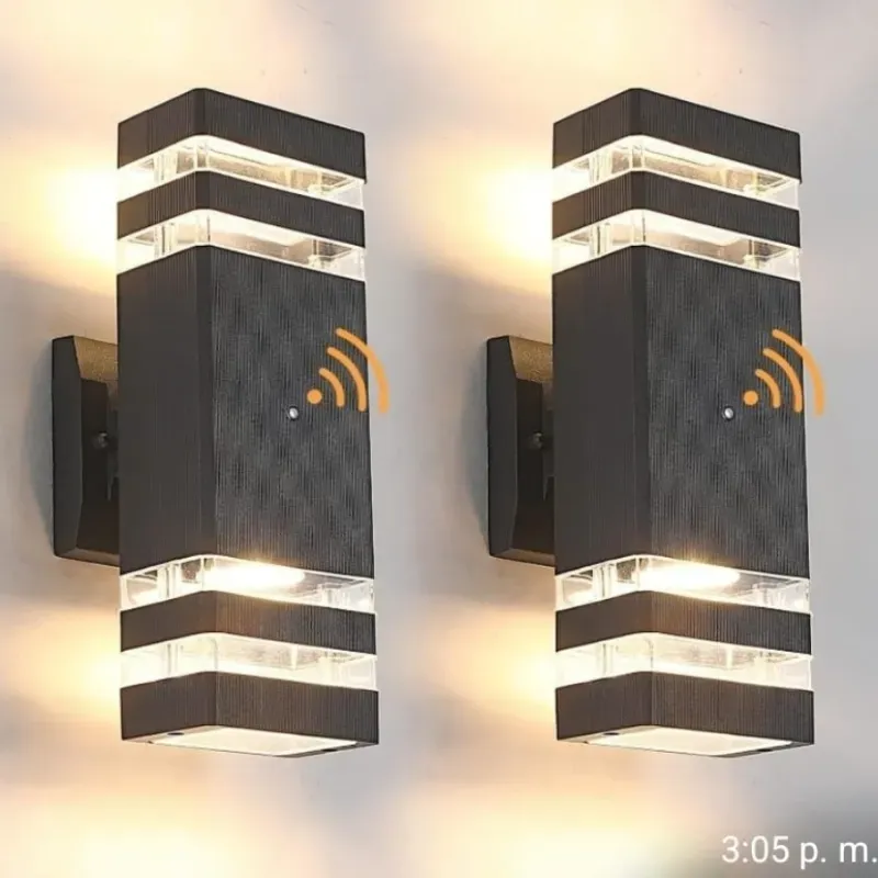 Lampara de exterior con sensor