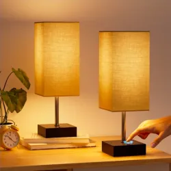 Lampara de mesa recargable