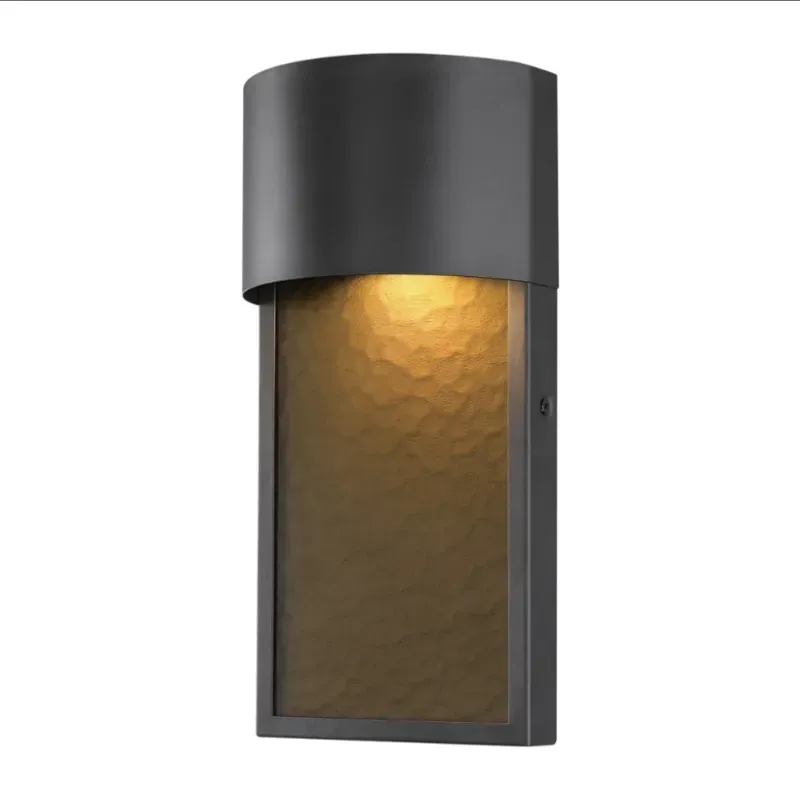 Lampara exterior ambar led