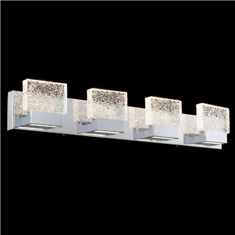 Lampara Led de cristal .