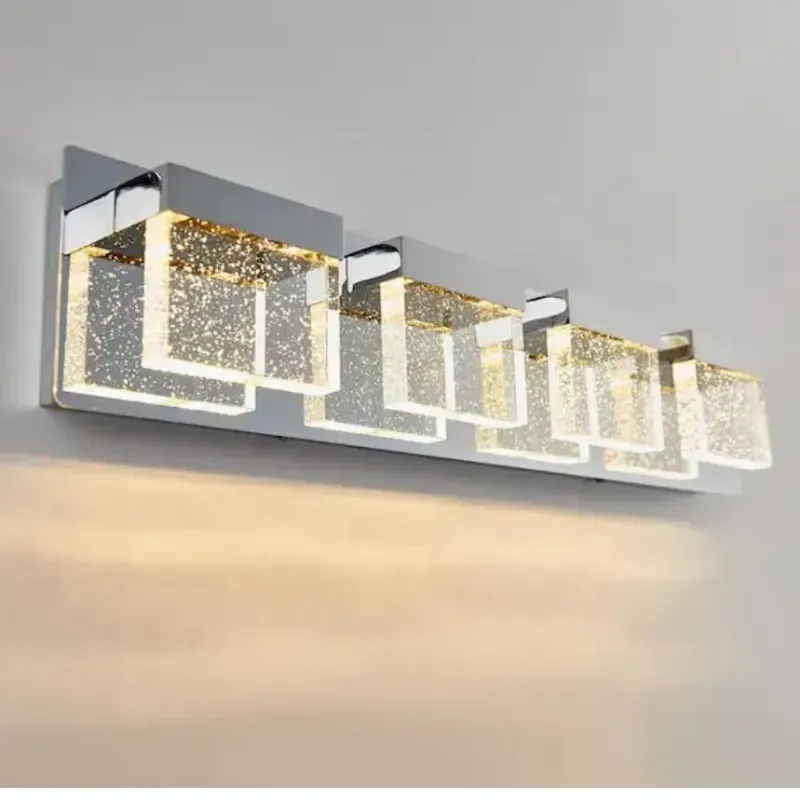 Lampara led de cristal 
