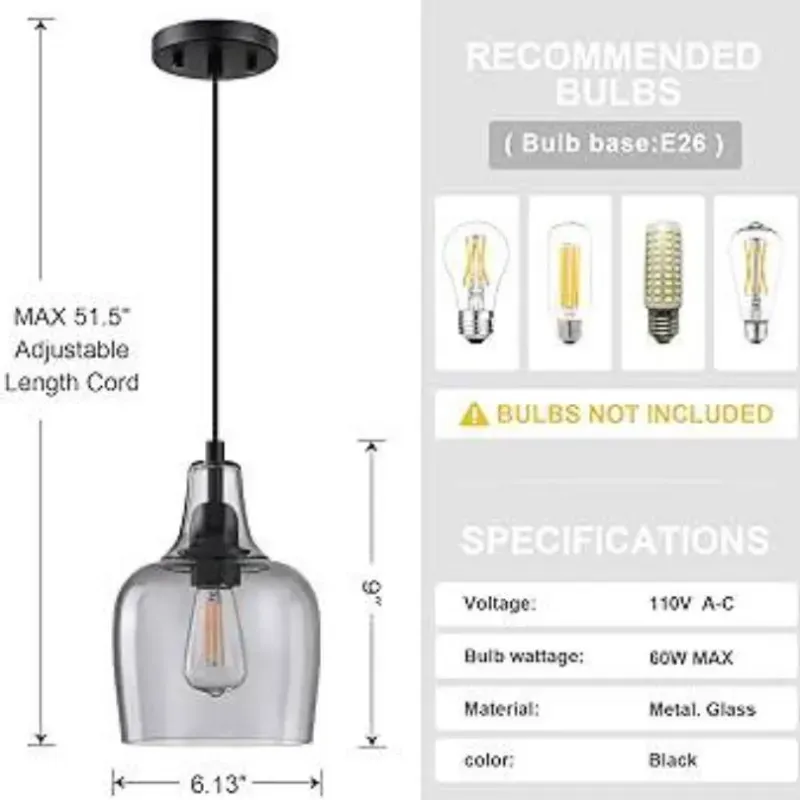 Colgante de 3 Lamparas