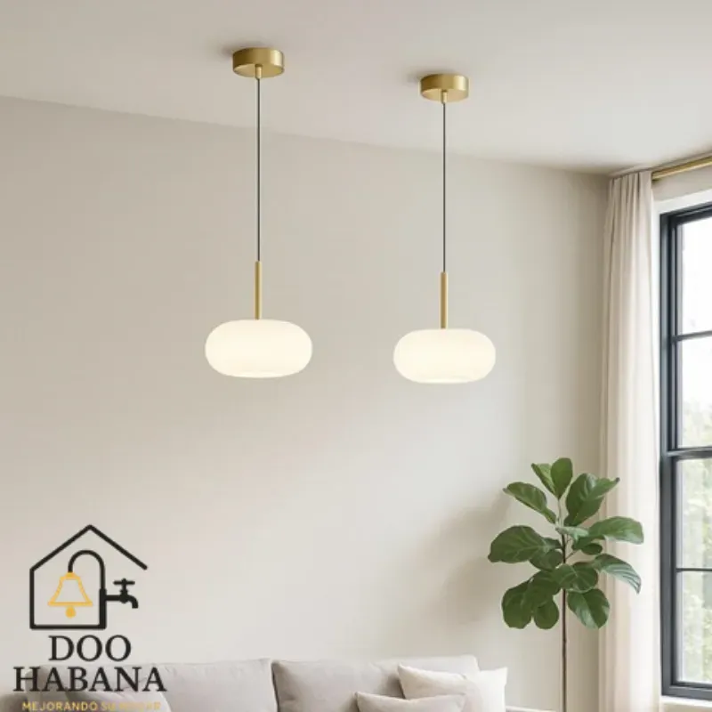 Colgante de 2 Lamparas