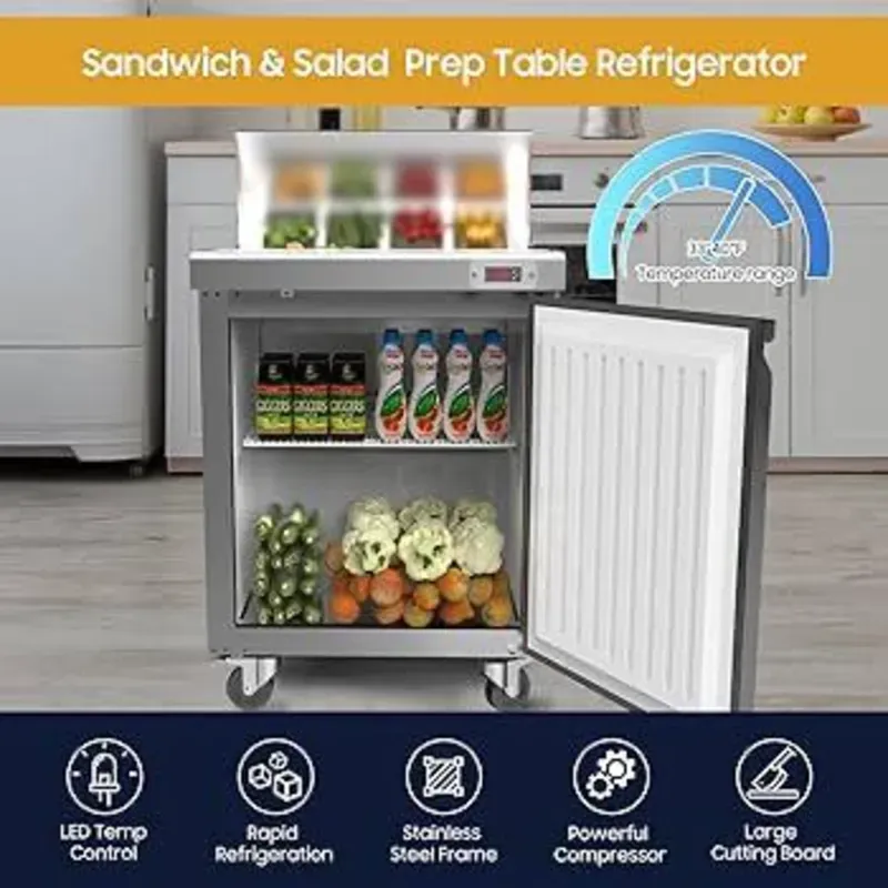 Nevera-Mesa de Preparacion