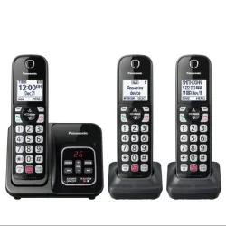 Panasonic de tres bases con contestadora 