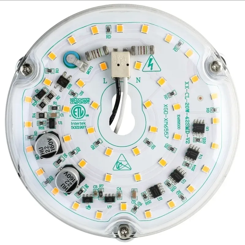 Pantalla led para ventilador de techo 